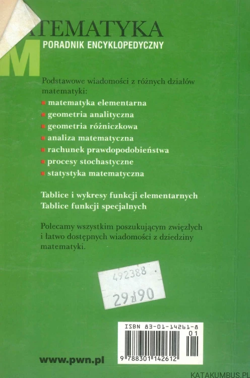 Matematyka. Poradnik encyklopedyczny. I.N. BRONSZTEJN, K.A. SIEMIENDIAJEW