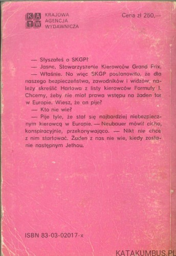 Jedynym wyjściem jest śmierć. ALISTAIR MACLEAN
