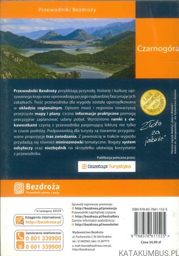 Czarnogóra. Fiord na Adriatyku. PRACA ZBIOROWA
