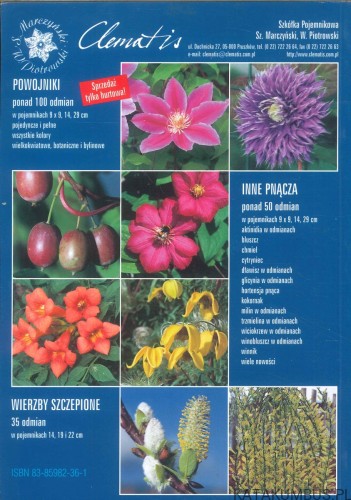 Ochrona ozdobnych pnączy. PRACA ZBIOROWA