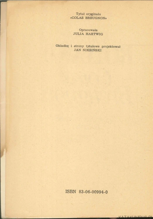 Colas Breugnon. ROMAIN ROLLAND