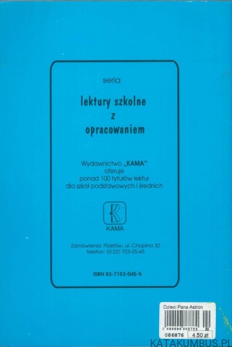 Dzieci Pana Astronoma. WANDA CHOTOMSKA