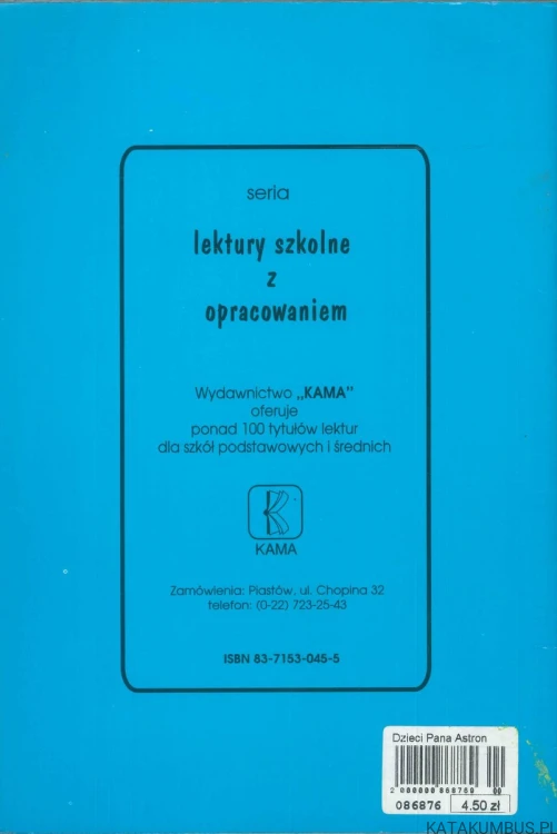 Dzieci Pana Astronoma. WANDA CHOTOMSKA