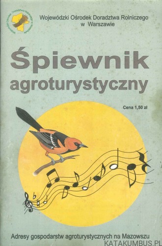 Śpiewnik agroturystyczny. MARIA SUDNIK