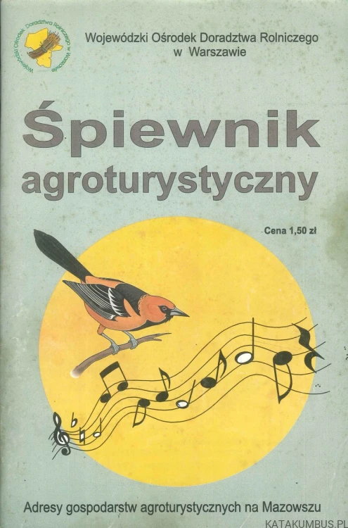 Śpiewnik agroturystyczny. MARIA SUDNIK