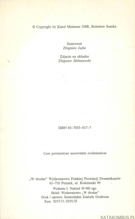 Twoja przyszłość. Rozmowy z chłopakiem. KAROL MEISSNER OSB, BOLESŁAW SUSZKA