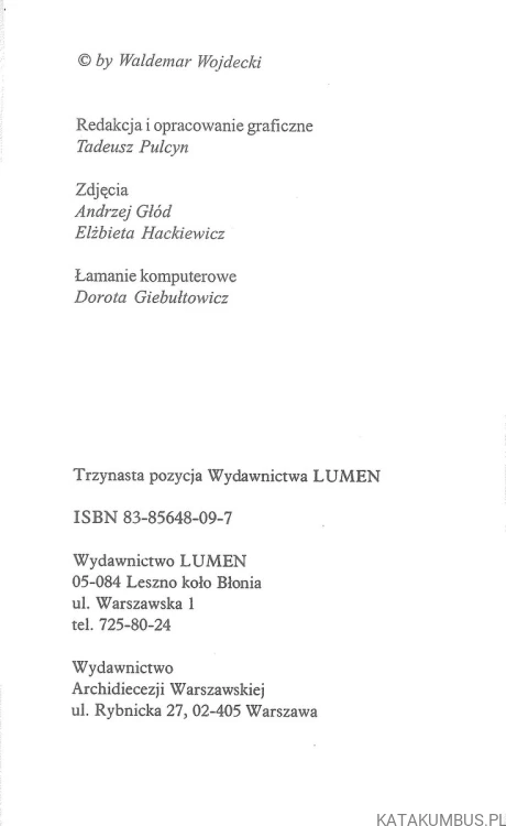 Na plebanii w Lesznie. TWARDOWSKI JAN, WOJDECKI WALDEMAR