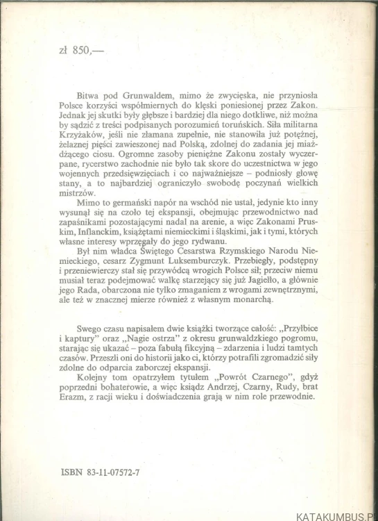 Powrót czarnego t.1. KAZIMIERZ KORKOZOWICZ