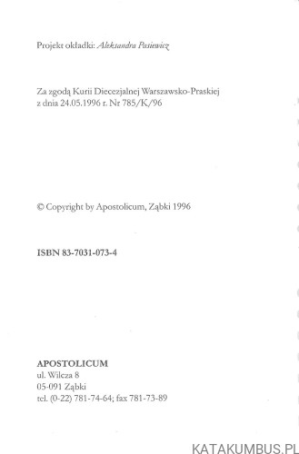 Idźcie i wy. KS. JULIAN WARZECHA SAC