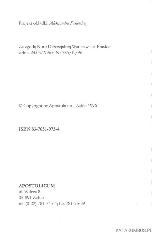 Idźcie i wy. KS. JULIAN WARZECHA SAC