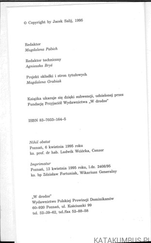 Eseje tomistyczne. JACEK SALIJ