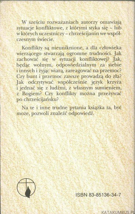 Konflikty i pojednanie. PRACA ZBIOROWA
