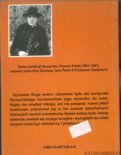 Miłość miłosierna. KARDYNAŁ STEFAN WYSZYŃSKI