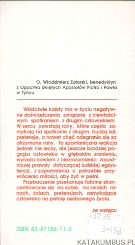 Przebaczenie. WŁODZIMIERZ ZATORSKI OSB