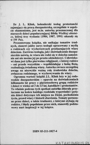 Wierzyć z dziećmi. JOHANNA L. KLINK