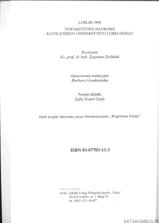 Problematyka wychowawcza w środowiskach emigracyjnych. EDWARD WALEWANDER