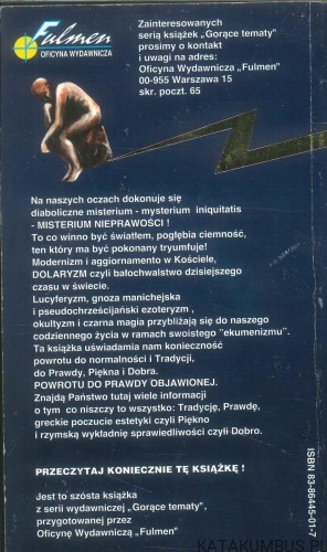 Misterium nieprawości. PIERRE VIRION
