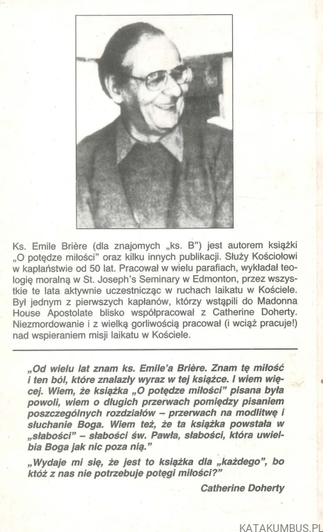 O potędze miłości. EMILE BRIÈRE