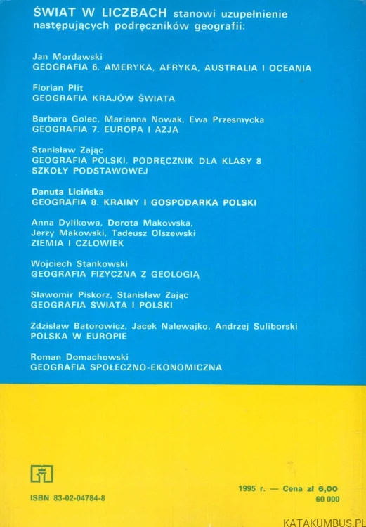 Świat w liczbach 1994/95. PRACA ZBIOROWA