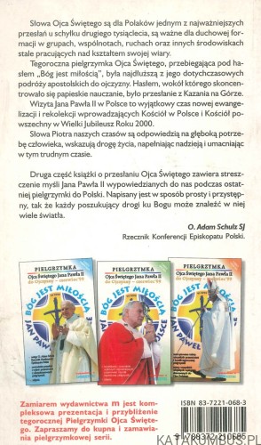 Pielgrzymka Ojca Świętego Jana Pawła II do Ojczyzny - czerwiec '99. Część II. PRACA ZBIOROWA