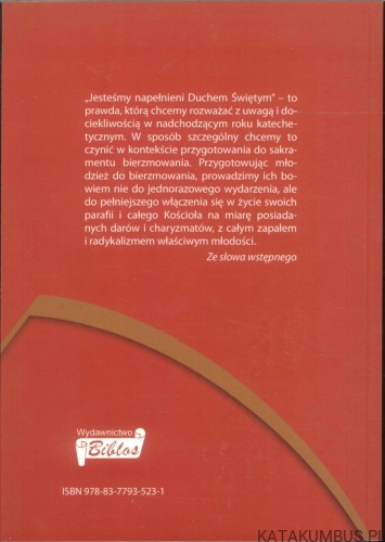 Jesteśmy napełnieni Duchem Świętym. PRACA ZBIOROWA