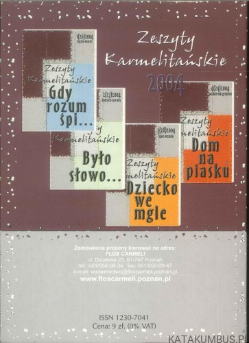 Zeszyty Karmelitańskie. Gdy rozum śpi.... PRACA ZBIOROWA