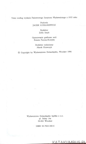 Potop. Tomy 1-3. SIENKIEWICZ HENRYK