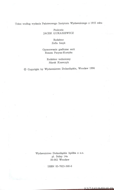 Potop. Tomy 1-3. SIENKIEWICZ HENRYK
