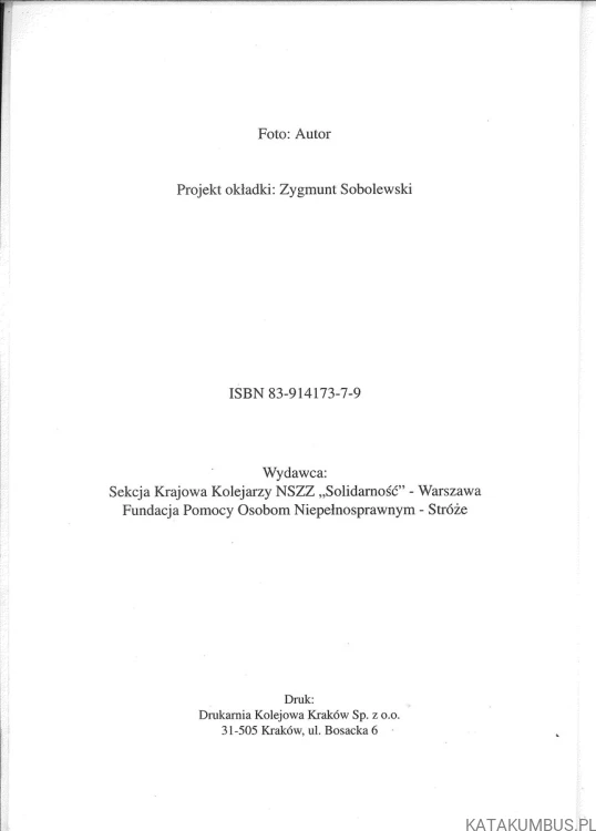 Tam gdzie leżą całe pokolenia. ZYGMUNT SOBOLEWSKI