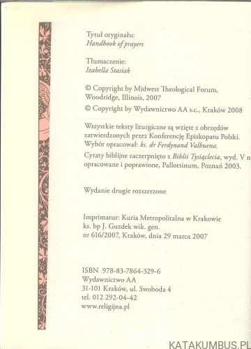 Przewodnik modlitwy. PRACA ZBIOROWA
