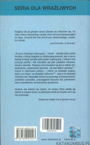 Idź za głosem serca. SUSANNA TAMARO