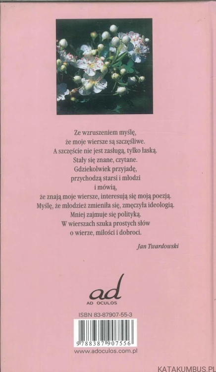 Ważne i najważniejsze. JAN TWARDOWSKI