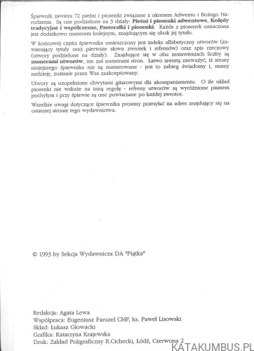 Przyszedł w ludzkie progi. PRACA ZBIOROWA