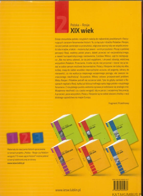 Polska - Rosja: XIX wiek. Materiały do nauczania historii. PRACA ZBIOROWA