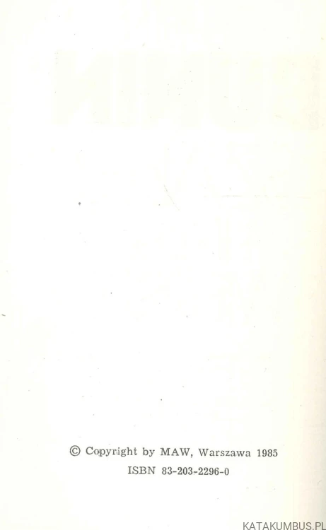 Szalej i inne wiersze. IWAN BUNIN