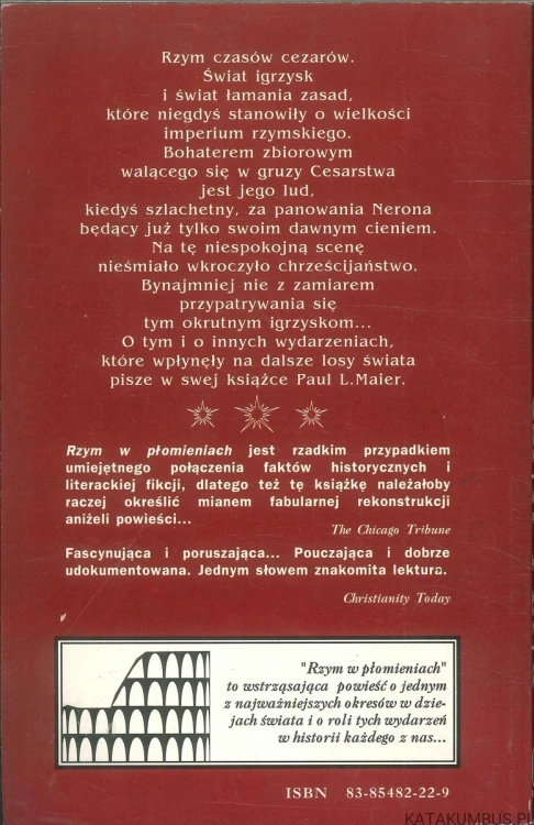 Rzym w płomieniach tom II. PAUL L. MAIER