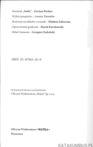 Domowe przysmaki z ryb i owoców morza. PRACA ZBIOROWA