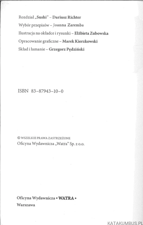 Domowe przysmaki z ryb i owoców morza. PRACA ZBIOROWA