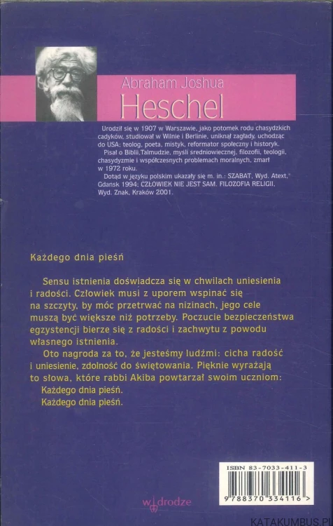 Prosiłem o cud. Antologia duchowej mądrości. ABRAHAM JOSHUA HESCHEL
