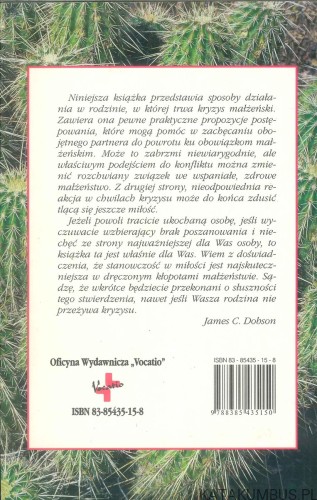 Miłość potrzebuje stanowczości. JAMES C. DOBSON