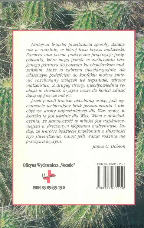 Miłość potrzebuje stanowczości. JAMES C. DOBSON