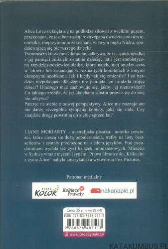 Kilka dni z życia Alice. LIANE MORIARTY