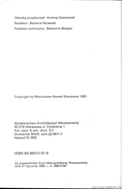 Żyć mszą świętą. KS. MIECZYSŁAW NOWAK