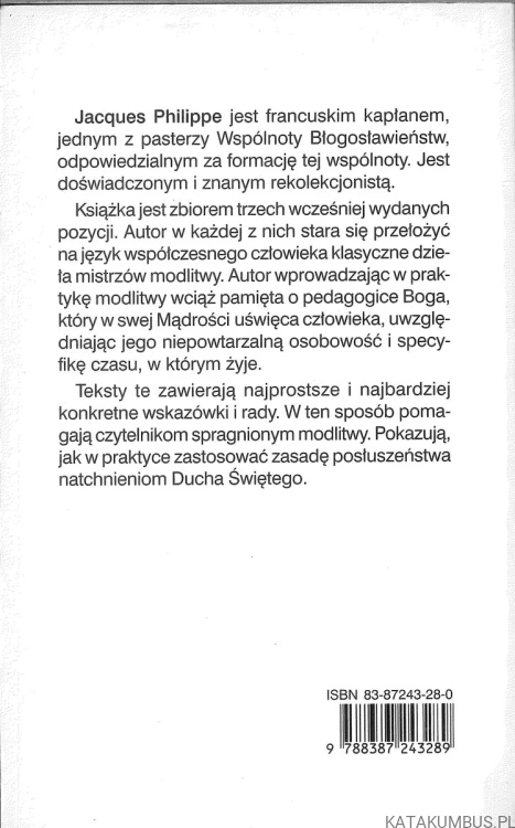 Strumienie wody żywej. JACQUES PHILIPPE