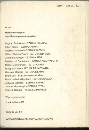 Sztuka starożytnego wschodu I. ANTONI MIERZEJEWSKI
