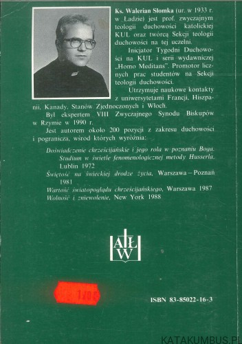 Medytuję więc jestem. KS. WALERIAN SŁOMKA