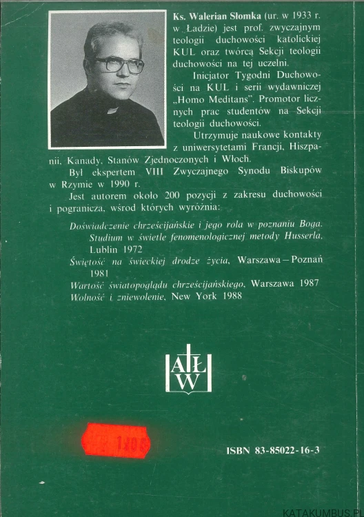 Medytuję więc jestem. KS. WALERIAN SŁOMKA