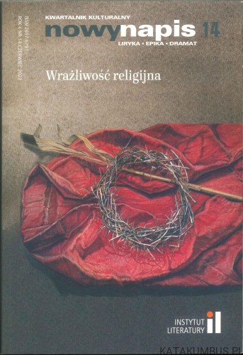 Nowy napis. Kwartalnik kulturalny nr 14 - Wrażliwość religijna. PRACA ZBIOROWA