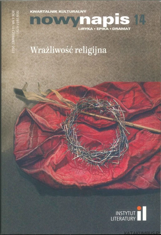 Nowy napis. Kwartalnik kulturalny nr 14 - Wrażliwość religijna. PRACA ZBIOROWA