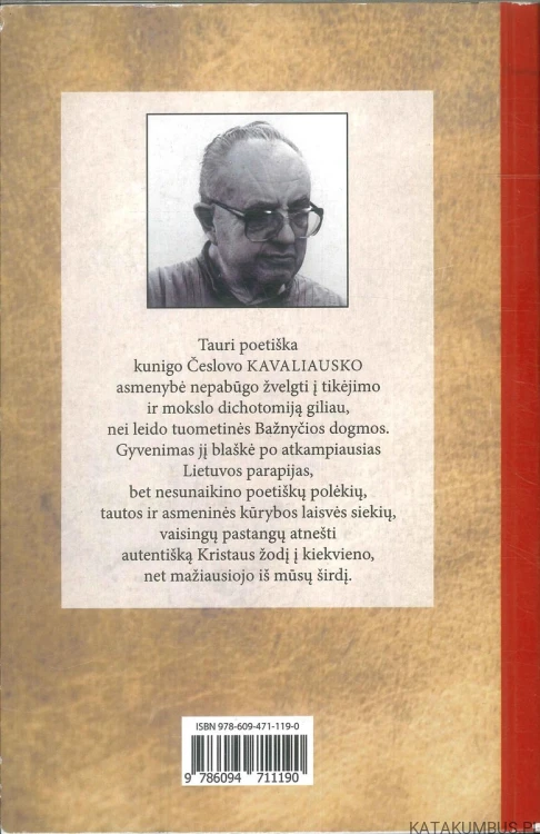 Pažadėtoji žemė. ČESLOVAS KAVALIAUSKAS